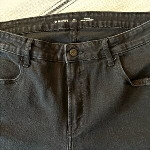 Old Navy Womens’s 16 Petite Wide Leg Black Jeans